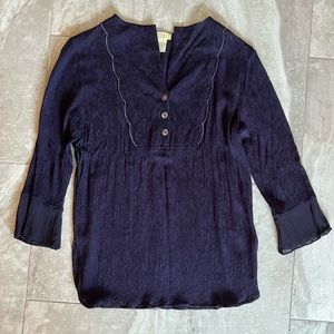 Vintage Teddi purple blouse. Size M